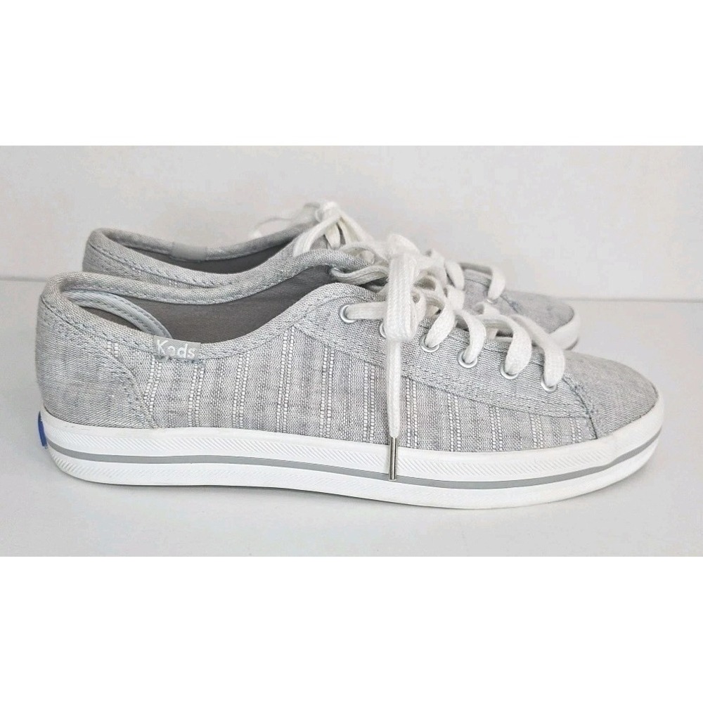 Keds Women's Low-Cut Dream Foam Casual Sneakers WF62943 Size 6 Gray Striped - Picture 6 of 12